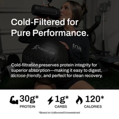 Chocolate Whey Protein Isolate Cold-Filtration – 100% Whey Protein Powder – 2…
