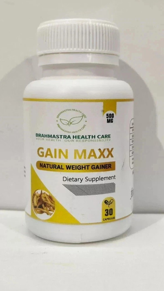 Gain Maxx Mass High Protein Weight Gainer Build Muscle Mass 500mg -Free Shipping