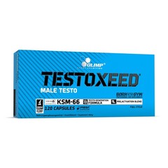 TESTOXEED 120-240 Capsules – Testosterone Booster with DAA, Ashwagandha & Zinc