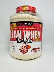 MuscleSport Lean Whey Revolution 5LB Strawberry *NEW SEALED EXP DATE 08/2027*