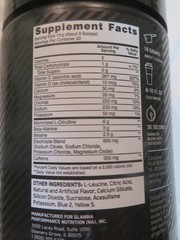 Optimum Nutrition Platinum Igniter 13.4 Oz 20 Servings Cherry Lime Punch