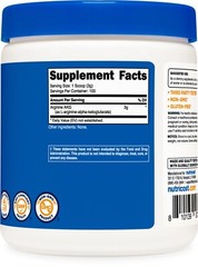Nutricost Arginine AKG Powder 300 Grams (AAKG) – 3G Per Serving & 100 Servings