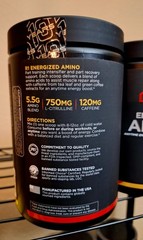 2 Tubs Rule One Energized Amino, PeachMango, 30 Serv, 120mg caffeine, 04/2027✨️
