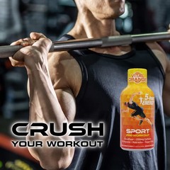 5-Hour Energy Extra Strength Sport Shots with Citrapeak, Orange Flavor 24 counts