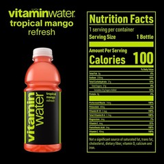 Vitaminwater 6‑Flavor Variety or Sampler Pack – 20oz Bottles –