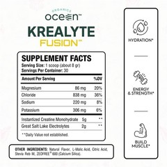 Instantized Creatine Monohydrate Powder with Electrolytes – Muscle Support, 30