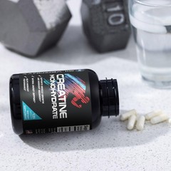 Creatine Monohydrate Capsules 3000mg – Micronized 120 Count (Pack of 1)