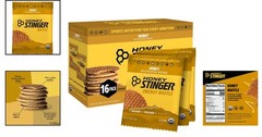 Performance-Enhancing Organic Honey Waffles – 16 Count for Pre/Post Workout Fuel