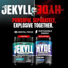ProSupps Mr. Hyde Signature,Pre Workout Powder Creatine,(Blue Razz, 30 Servings)