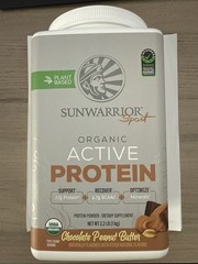 Sunwarrior Sport Organic Active Protein – Chocolate Peanut butter 2.2 lbs