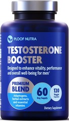 Testosterone Booster Supplement for Men – Male 120 Count (Pack of 1), Brown