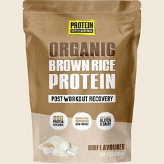 Protein Supplies Australia Organic Brown Rice Protein Unflavoured 1kg