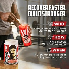 Old School Labs Vintage Build Post-Workout Recovery Powder Drink with BCAAs