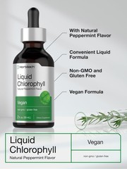 Horbäach Liquid Chlorophyll Drops | 2 oz | Vegan, 2 Ounce (Pack of 1)