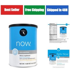 RELIV Now with Soy Protein Shake – Creamy Vanilla – 30 Servings