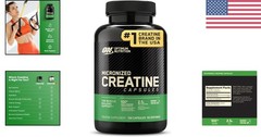 Banned Substance Tested Creatine Capsules – 50 Servings for Strength & Recovery