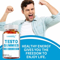 Testo Gummies Support Testosterone Booster Maximum Strength Male Enhancement