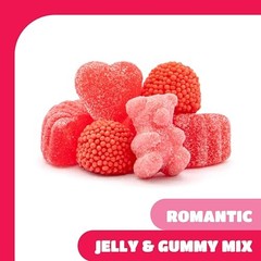 Gummy Candy Mix – Pink Candy Assortment, Fruit Flavors – 2 Lb Pack | Tutti