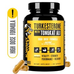 Turkesterone 17,500mg [Max Potency] + 120 Count (Pack of 1),