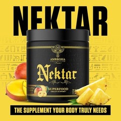 Ambrosia Collective NEKTAR Superfood Powder – Pineapple Mango – Superfood 06/27