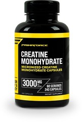 Primaforce Creatine Monohydrate Capsules – 240 Capsules, 3,000mg per Serving