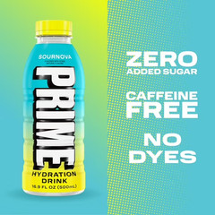 6x Prime Hydration Sports Drink Sournova 16.9 fl oz Brand New Bottles