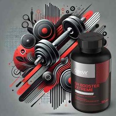 GH BOOSTER XTREME – 10 active ingredients to build dry muscle mass + TESTO