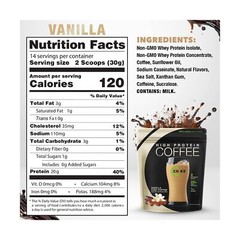 Chike Vanilla High Protein Iced Coffee, 20 G Protein, 2 Shots Espresso, 1 G S…