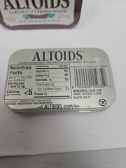 2 Altoids Cinnamon Flavored Mints 1.76 oz Tin – Refreshing, Curiously Strong A45