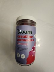 NEW Bloom Creatine Monohydrate Gummies, 5g Per Serving * 90 Count * EXP 05/2027