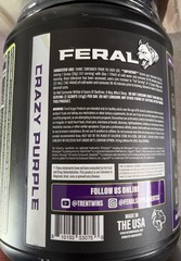 Feral 170 Pre Workout Limited edition /1500 Tren Twins