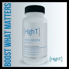 High T Testosterone Booster Supplement, 60ct.