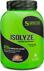Species Nutrition ISOLYZE Whey Protein Isolate – **CHOOSE SIZE & FLAVOR**