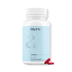 Mars Micronized Creatine Monohydrate Caps Powered with Shilajit | 100% Pure a…