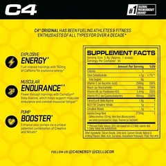 Sugar-Free Cherry Limeade Pre Workout Powder – 30 Servings for All Diets