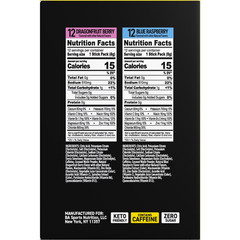BODYARMOR Flash I.V. Caffeine Hydration Powder Sticks Variety Pack 24 Count.