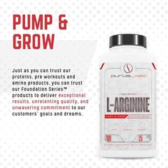 Purus Labs L-Arginine Pump & Grow 100 Capsules Active Amino