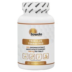 Tribulus Terrestris 1000 mg – 95% Saponins – Tablets – Men’s Vitality, Energy