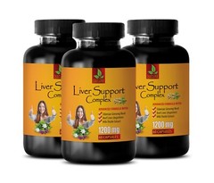 liver cleanse – LIVER SUPPORT COMPLEX – post cycle therapy – 3 Bot 180 Capsules