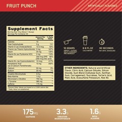 2/27 OPTIMUM NUTRITION Gold Standard Pre-Workout with Creatine, Beta-Alanine, an