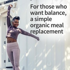 Organic Vegan Meal Replacement Shake 20g Protein 150 Calories Vanilla 17oz