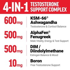 Force Factor Test X180 Supreme Mens Testosterone Support Supplement To Enhance