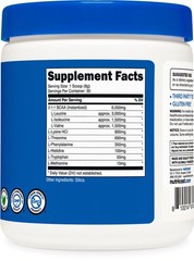 Nutricost EAA Powder 30 Servings (Unflavored) – 8.8 Ounce (Pack of 1), Red