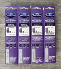 PEDIALYTE ELECTROLYTE POWDER PACKETS GRAPE 4 CT X 4 (16 TOTAL) EXP JAN 2027