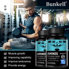 Energy Boost Pre Workout Capsule Performance Enhancer Muscle Growth 30-120 Pills
