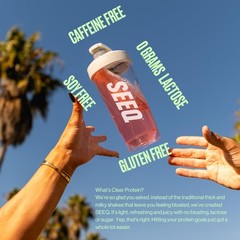 SEEQ Clear Protein Powder Watermelon Wave 22 Servings 22g Clear Whey Prote…