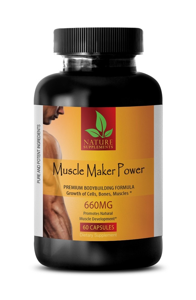 energy booster – MUSCLE MAKER POWER – sport supplements – 1 Bottle