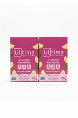 (2 boxes) 12/2026 Ultima Replenisher Electrolyte Hydration Drink Mix, Pink Lemon