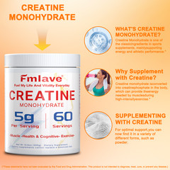 Creatine Monohydrate Powder for Women 60 Servings with Collagen Glute Builder