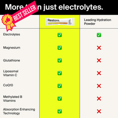 The Absorption Company Electrolyte Powder – Recovery Hydration 28 Pack Box